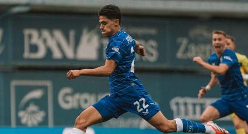 Matteo Pérez Vinlöf, peruano, sumó minutos en clásico croata