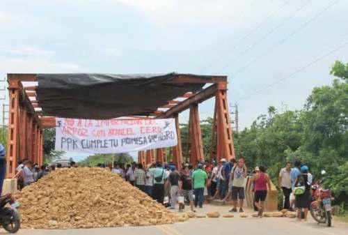 Tras paro de 24 horas: Arroceros de Huánuco, Ucayali y San Martín logran mesa de diálogo con Gobierno Central