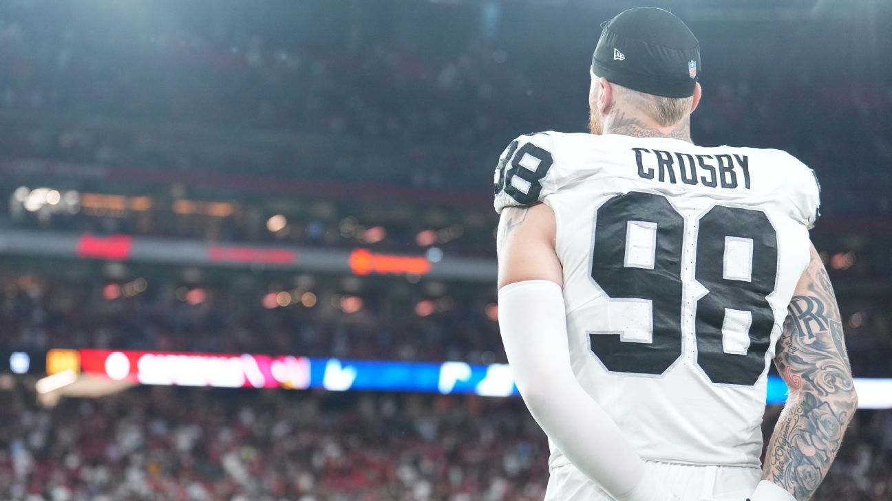 Maxx Crosby a Ravens: Impacto clave en agencia libre y draft NFL