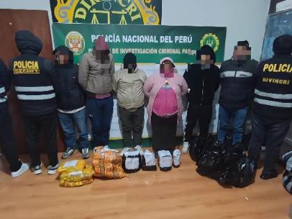 Pasco: intervienen locales naturistas y detienen a seis personas por presuntas irregularidades sanitarias