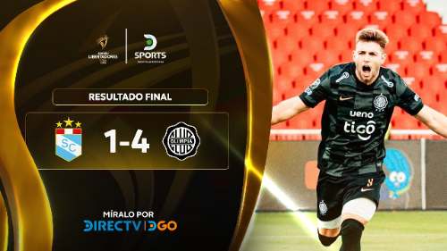 Olimpia golea 4-1 a Sporting Cristal en su debut
