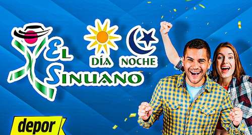 Sorteo Sinuano EN VIVO: Resultados Día y Noche hoy en Colombia