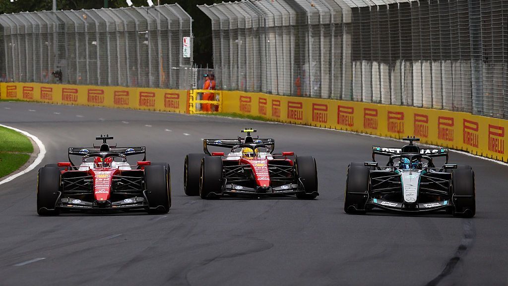 Australia EN VIVO: Russell y Antonelli superan a Leclerc y Hamilton