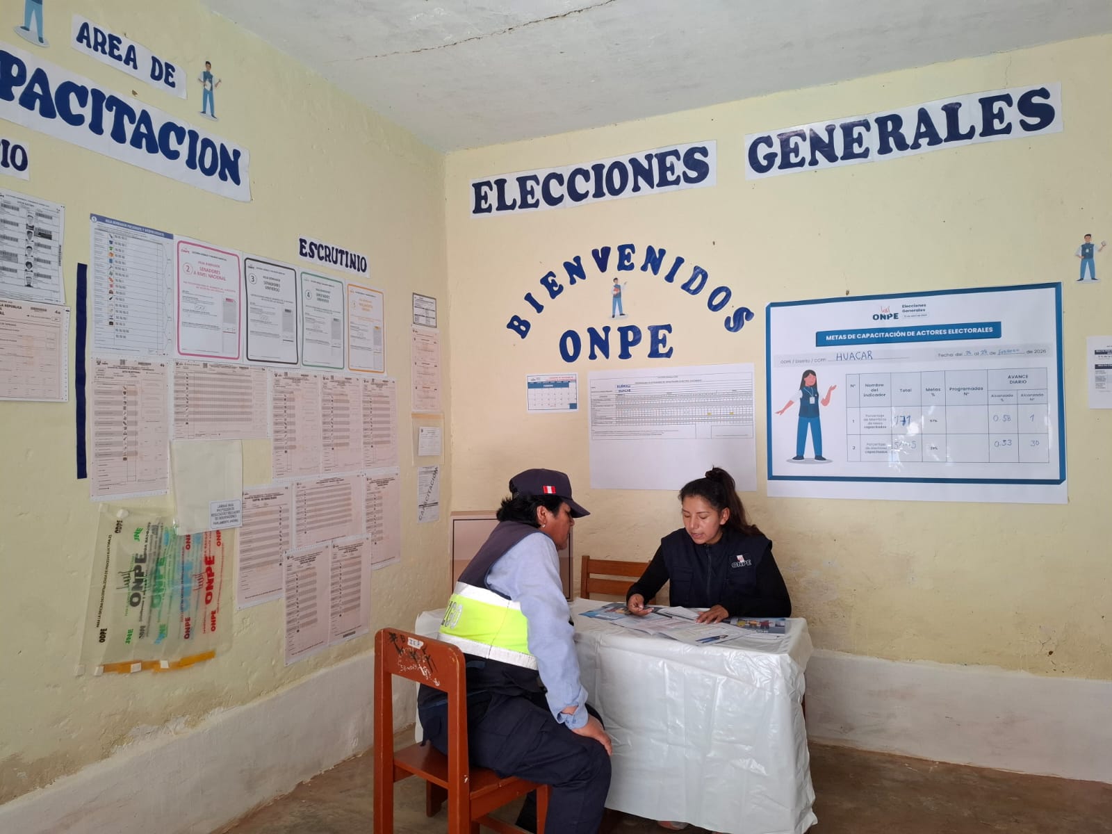 ODPE Huánuco instala 25 oficinas distritales y 69 en centros poblados para orientar a electores