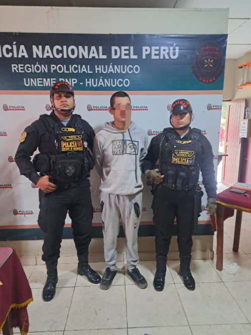 Frustran robo de motocicleta en Huayopampa tras rápida alerta vecinal