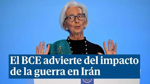 BCE alerta: Guerra en Irán disparará inflación y aumentará incertidumbre