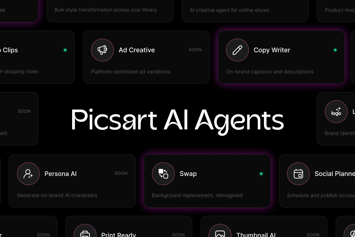 Picsart abre mercado para que creadores contraten asistentes de IA
