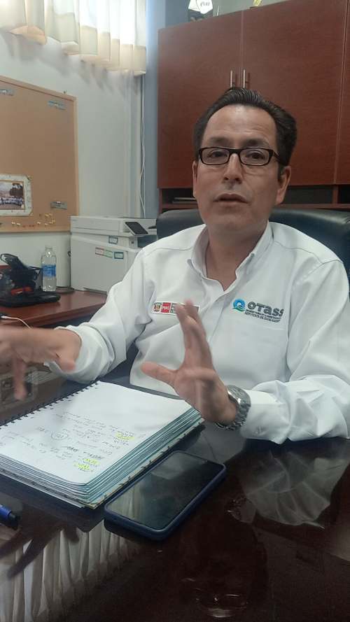Aparicio Pomares podría quedarse sin agua por riesgo de colapso del sistema ante intensas lluvias 