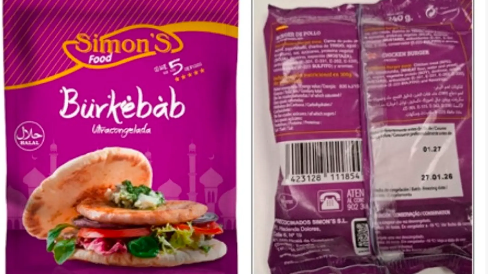 Alerta por salmonela: No comas hamburguesas de pollo