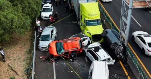 Un accidente múltiple en carretera provoca una víctima mortal y varios lesionados