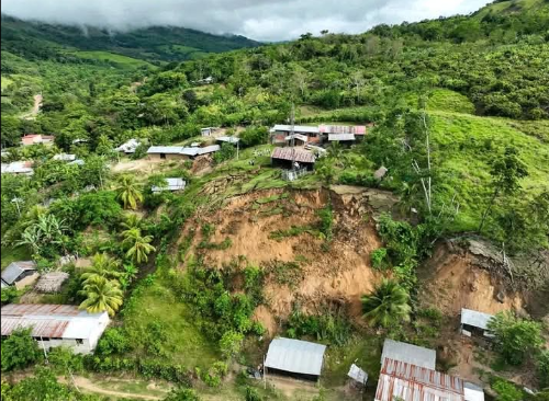 San Martín: más de 370 damnificados por deslizamiento reciben atención estatal