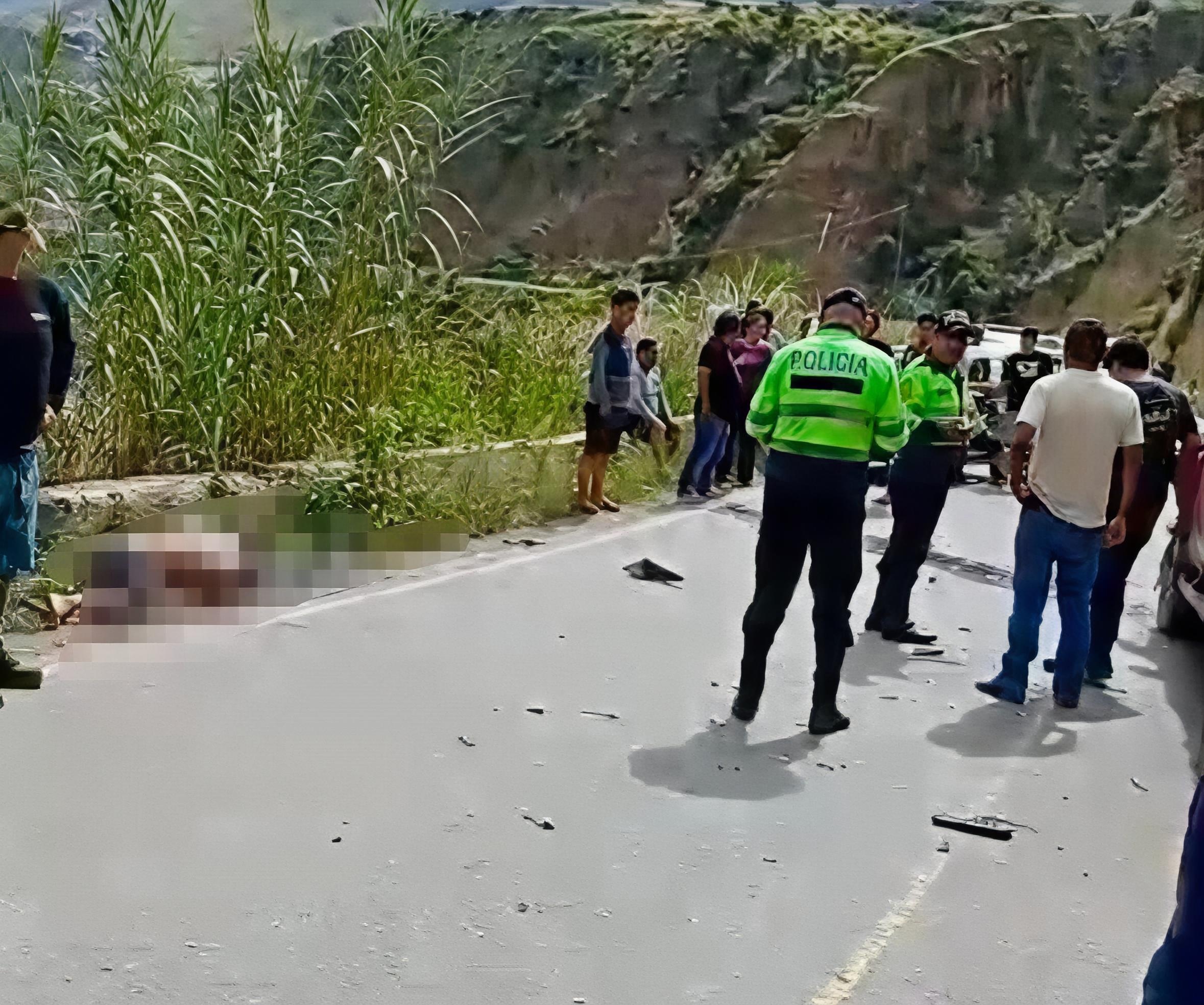 Accidente entre moto y camioneta deja un fallecido en la ruta Huánuco–Tingo María
