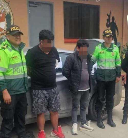 Dictan prisión preventiva para dos investigados por presunto tráfico de drogas en Ambo