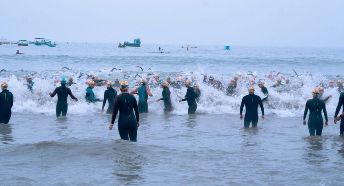 Oswaldo Chumpitaz y Mel Villalobos dominan Bithon Race Lima en Chorrillos