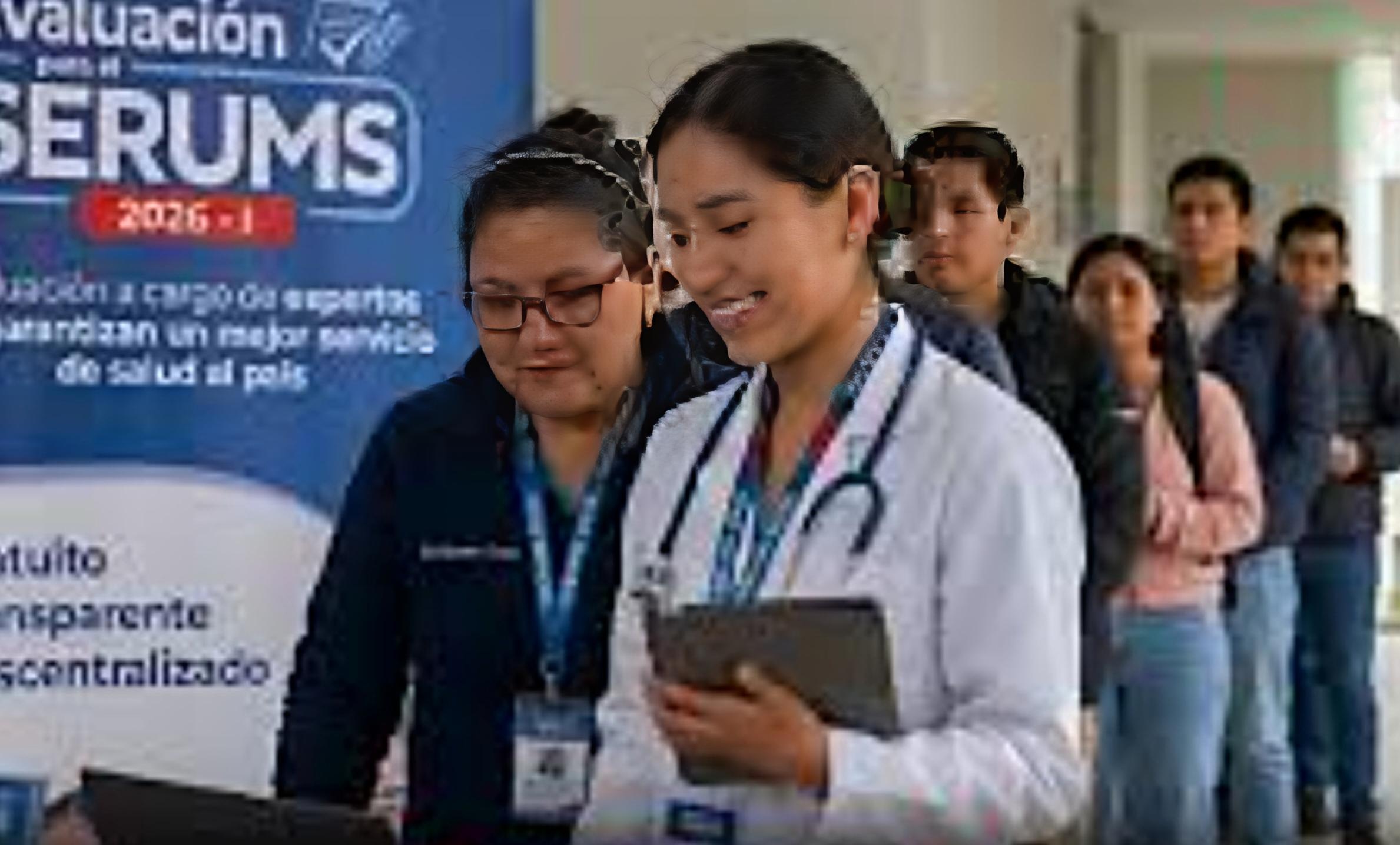 Más de 39 mil profesionales rindieron evaluación del Serums 2026-I en todo el país