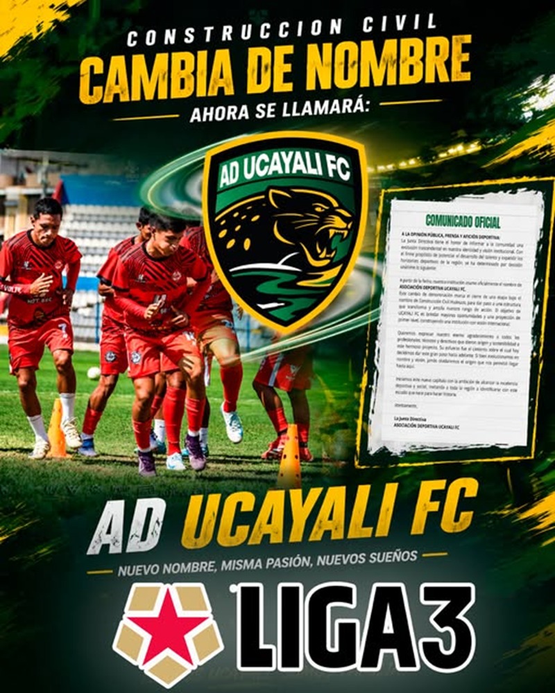 Construcción Civil rechaza cambio de sede y nombre del club