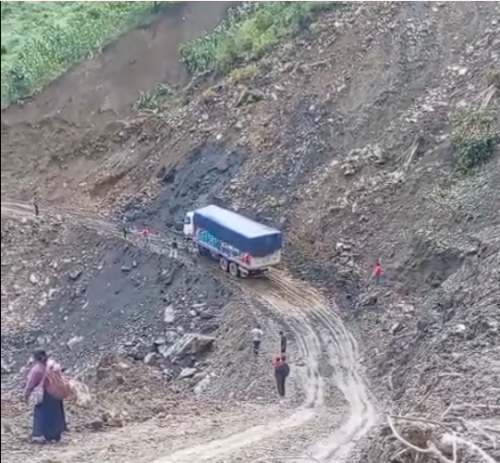 Cholón, aislado por lluvias: vías colapsadas, alimentos al doble y crisis de agua