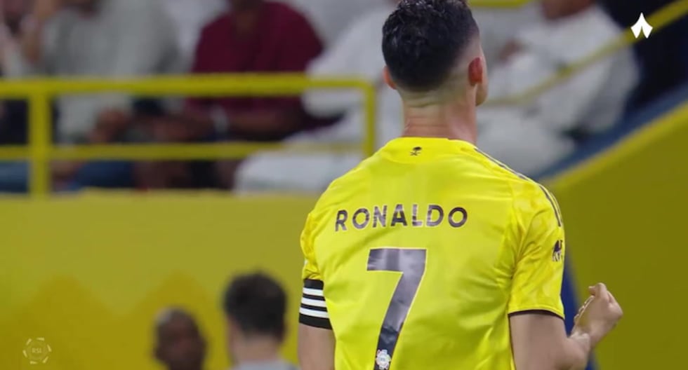 Gol de Cristiano Ronaldo da victoria a Al Nassr en la Liga Saudí