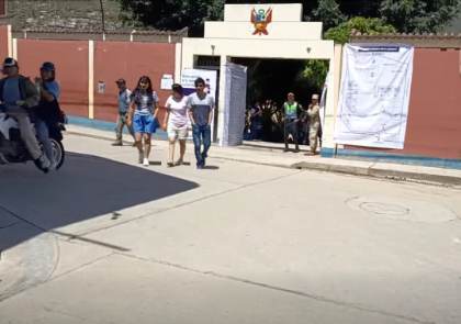 Amarilis desarrolló la jornada electoral con normalidad en local de San Luis