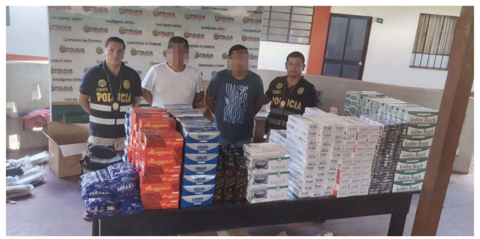 Desarticulan banda dedicada al comercio clandestino en Tingo María