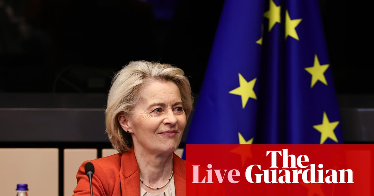 Von der Leyen informará a eurodiputados impacto guerra Irán