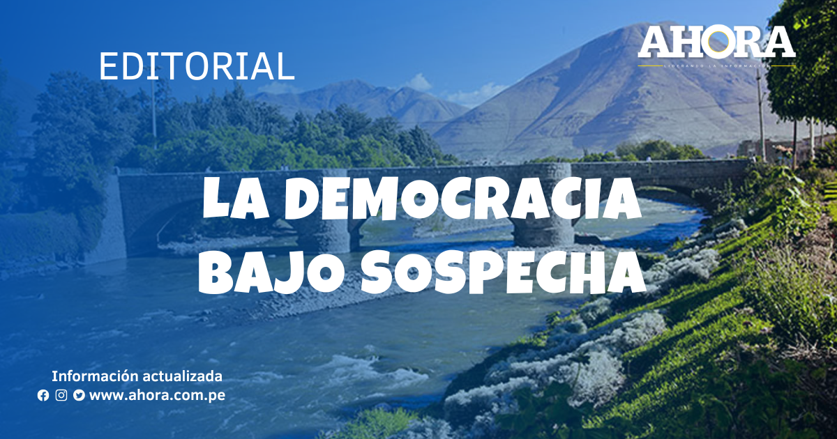 La democracia bajo sospecha