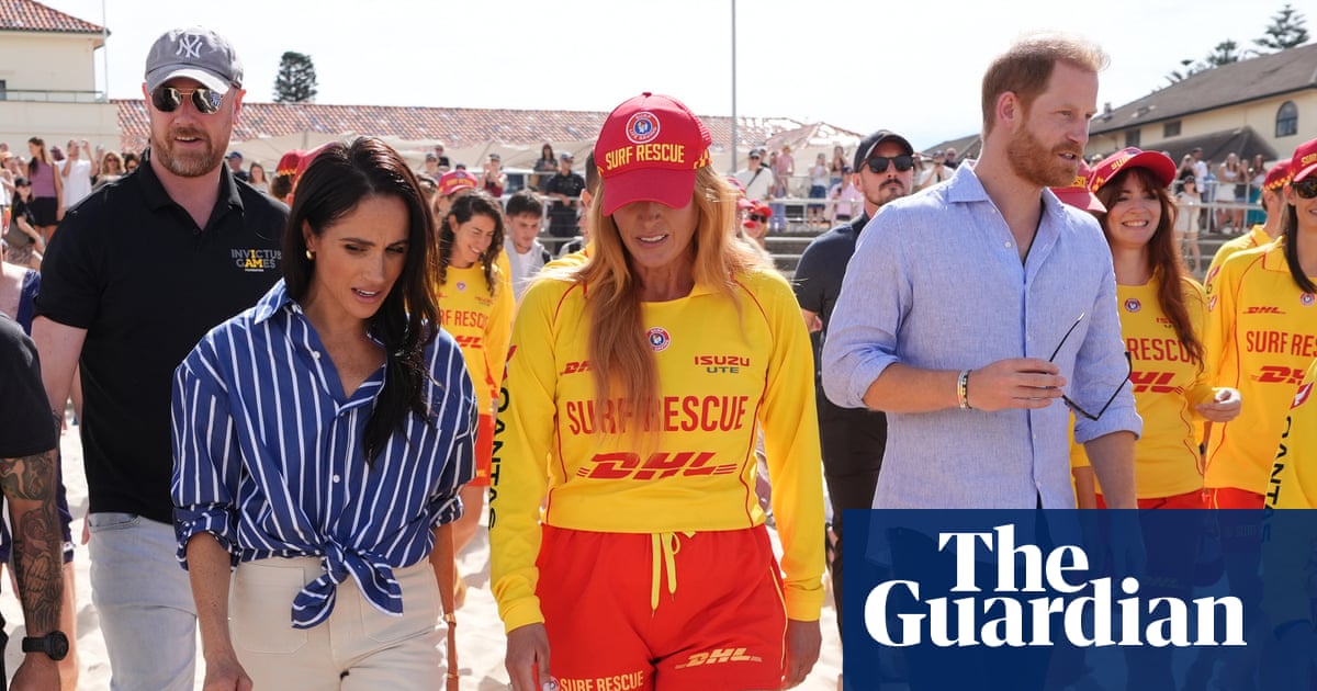 Príncipe Harry y Meghan se reúnen con víctimas del atentado de Bondi