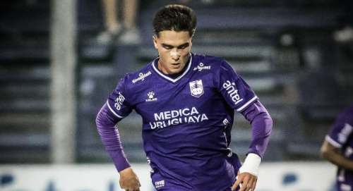 Juan Pablo Goicochea sumó minutos en el triunfo de Defensor Sporting