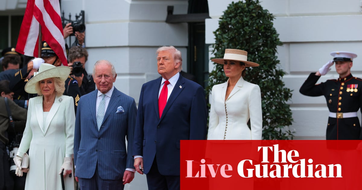 Donald Trump habla en visita de Carlos III y Camila a Casa Blanca