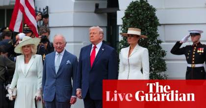 Donald Trump habla en visita de Carlos III y Camila a Casa Blanca