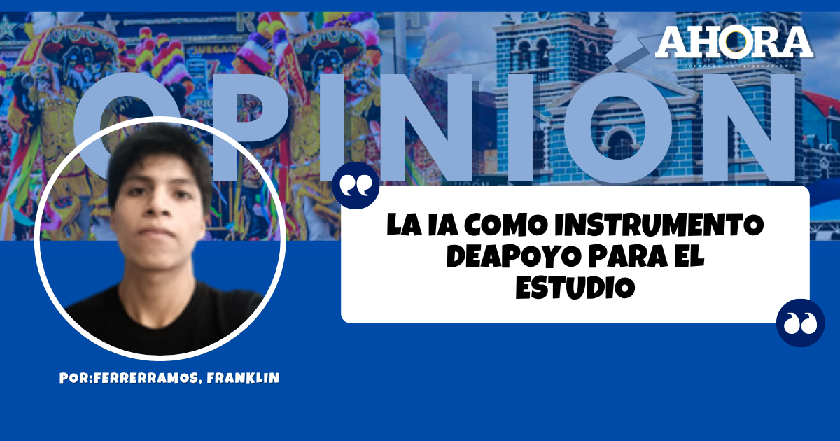 LA IA COMO INSTRUMENTO DE APOYO PARA EL ESTUDIO