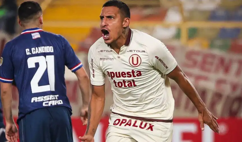 Universitario revive en la Libertadores con triunfo ante Nacional