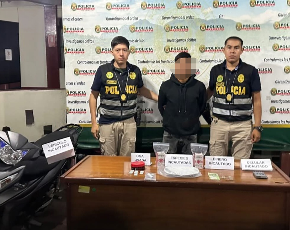 Intervienen a “El Químico de Cayumba” por presunta elaboración de tusi