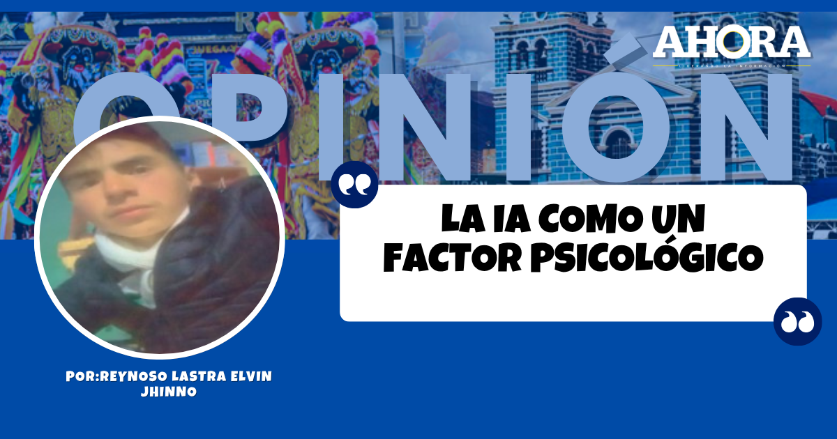 LA IA COMO UN FACTOR PSICOLÓGICO