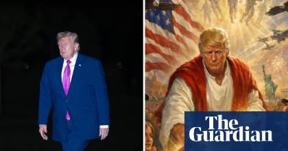 Trump borra imagen generada por IA que lo mostraba como Jesús