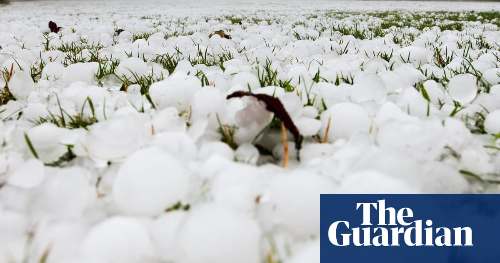 Granizo cubre Túnez y Argelia como nieve