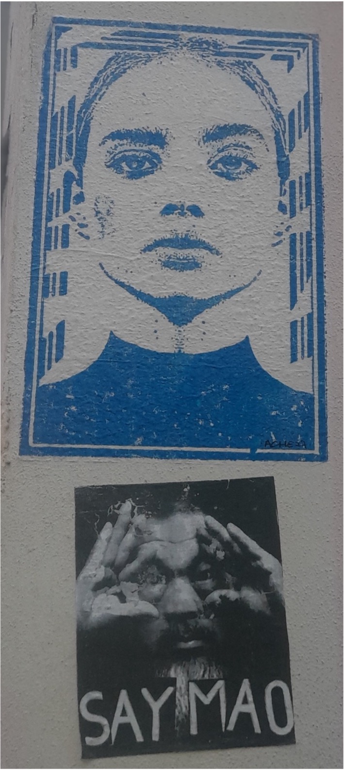 Graffiti anónimo en Firenze