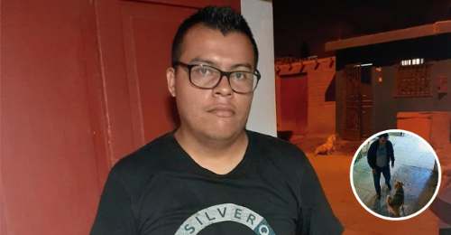 Un docente de matemáticas de Huacho es filmado intentando asfixiar un perro callejero