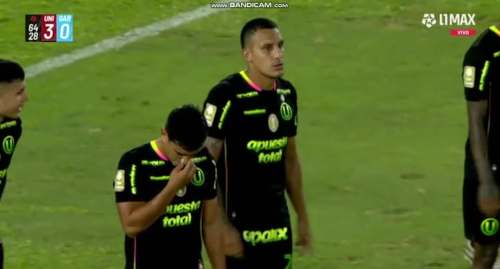 ¡Goleada crema! Valera y Universitario 3-0 sobre Garcilaso