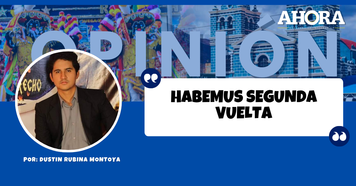 HABEMUS SEGUNDA VUELTA