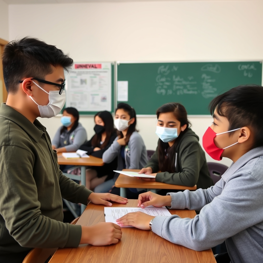Colegio de Aplicación de la UNHEVAL implementa carnés con QR para controlar ingreso