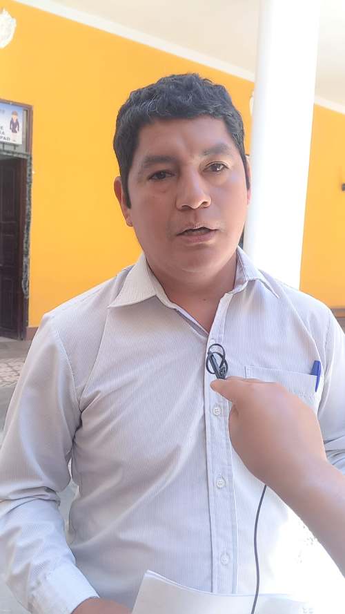 Alcalde de Chullqui acusa a Enrique Pulgar de usar obra ajena para campaña política
