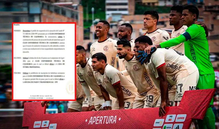 UTC respira tras sanción suspendida