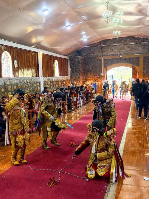 Festividad del Señor de Mayo reunió fe y tradición en Agocushma