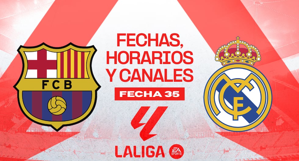 Barcelona vs Real Madrid: Cuándo juegan y dónde ver El Clásico