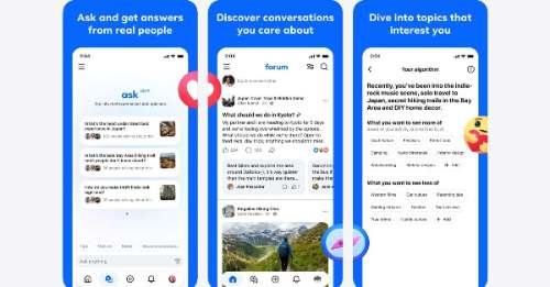 Meta lanza un plataforma que combina foros de Reddit, la conectividad de Facebook y la inteligencia artificial de Google