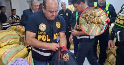 La PNP incauta ropa falsificada en Polvos Azules por más de nueve millones de soles