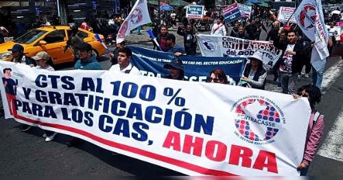 Trabajadores estatales de CAS amenazan con arbitraje internacional contra el gobierno peruano
