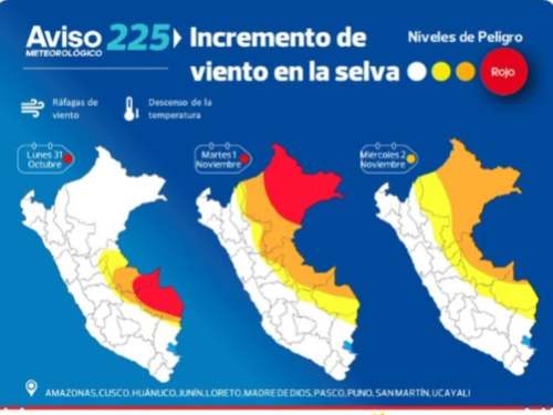 Lluvias y deslizamientos mantienen en alerta a regiones de sierra y selva