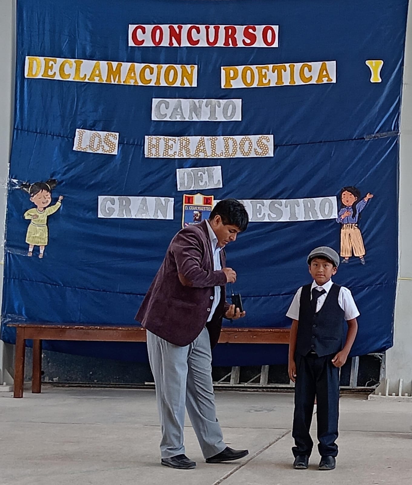 Concurso escolar marca los 42 años de El Gran Maestro en Pillco Marca